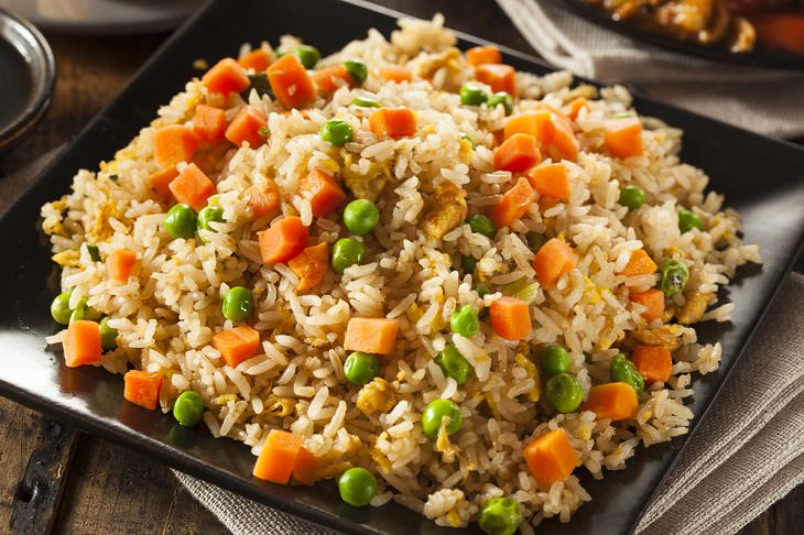 Leftover Rice Recipes, Vegetable Fried Rice