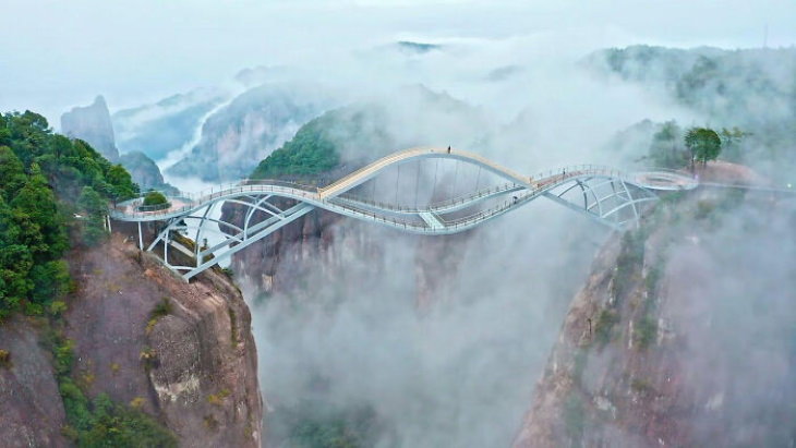 Pretty Buildings Ruyi Bridge In China