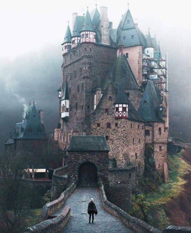 Pretty Buildings Eltz Castle in Wierschem, Germany