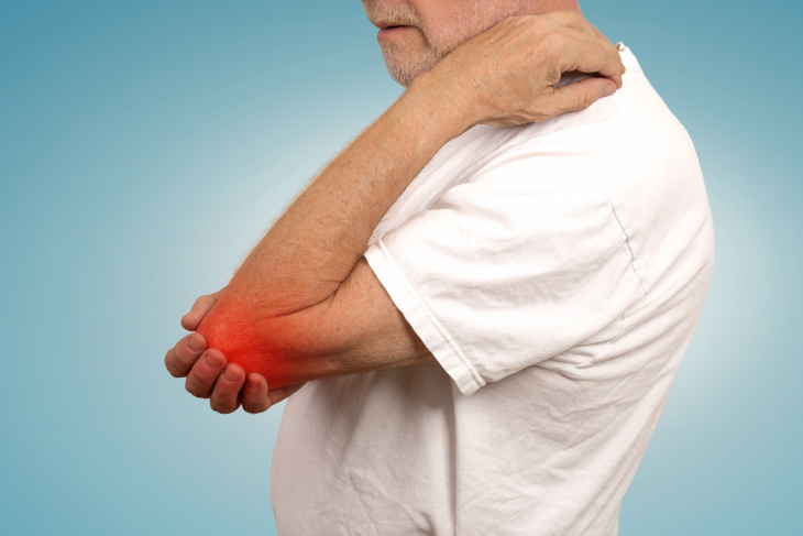 Exercise Safely With Arthritis man with arm pain