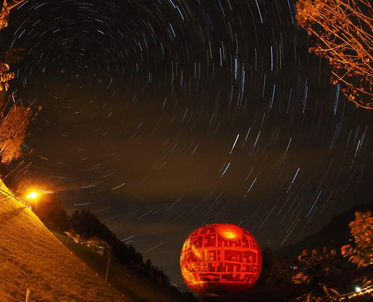 star wars carved pumpkin 