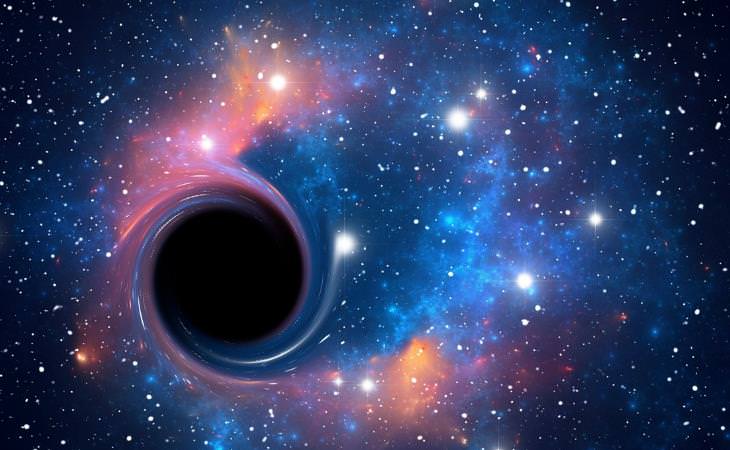 a black hole illustration 