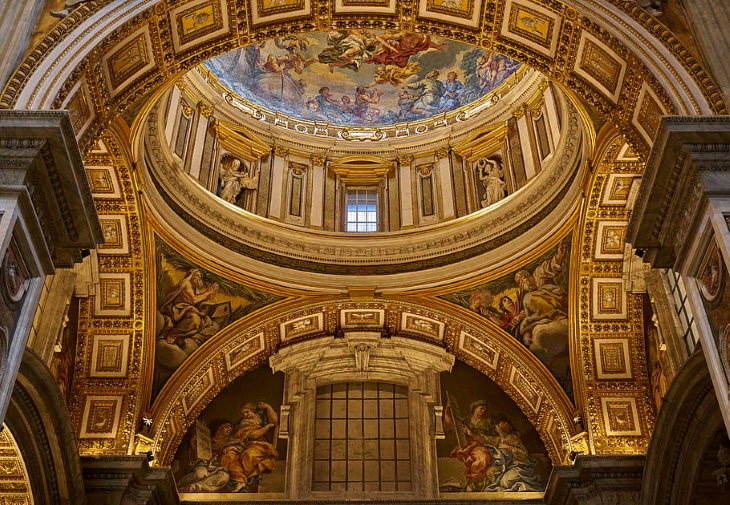 Edifícios Renascentistas St. Peter's Basilica interior