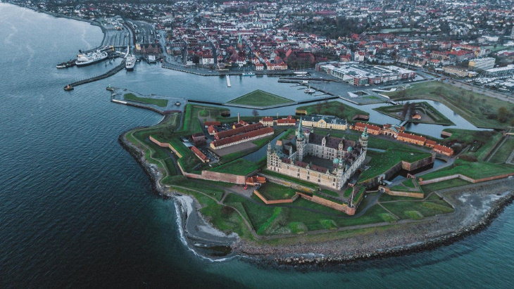Renaissance Buildings Kronborg Castle - Helsingor, Denmark