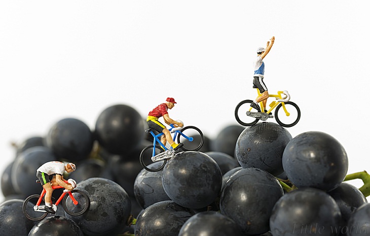 Miniature People, fruit race