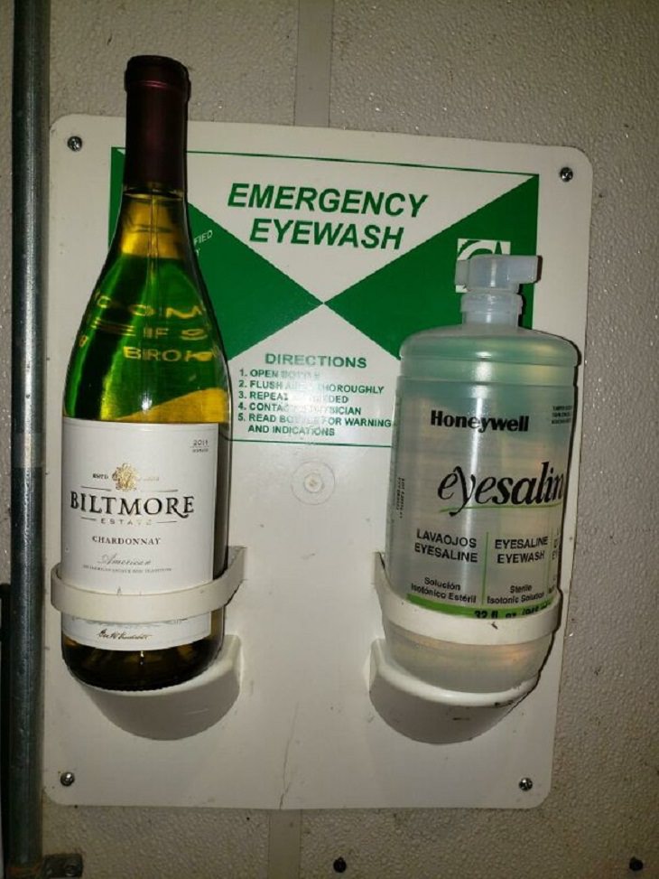 Safety Fails, bottle