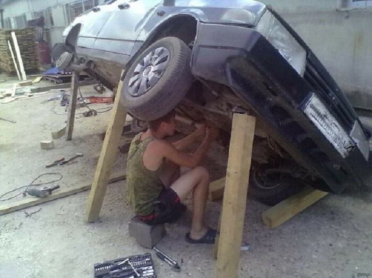 safety fails, car