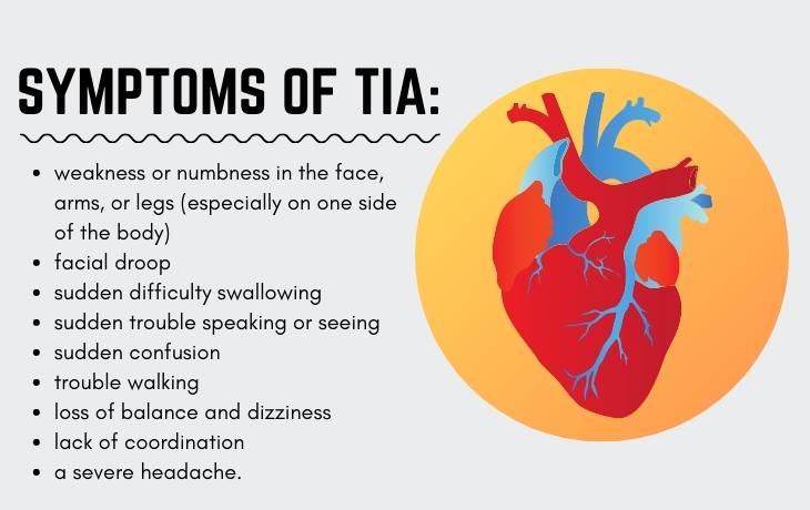 Ministroke (TIA) Symptoms of TIA