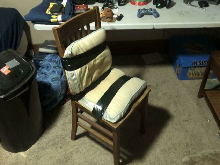 Funny DIY Fixes, chair 
