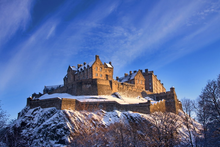 Cities That Are Best Visited in the Winter Edinburgh, Scotland, UK