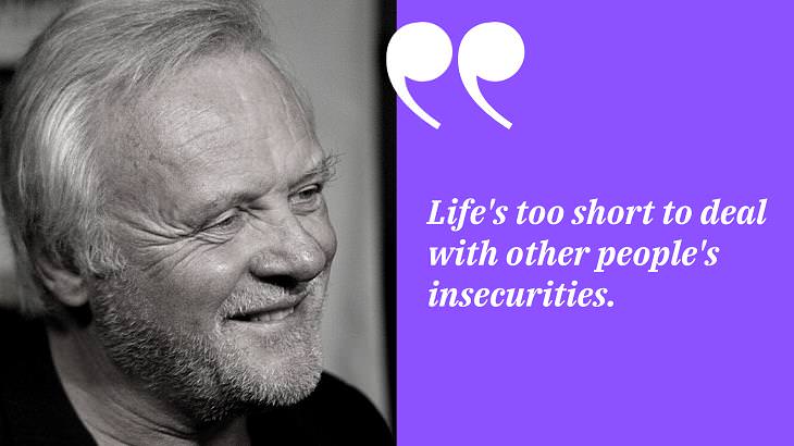  Inspirational Anthony Hopkins Quotes, insecurities