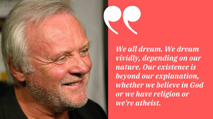  Inspirational Anthony Hopkins Quotes, dreams