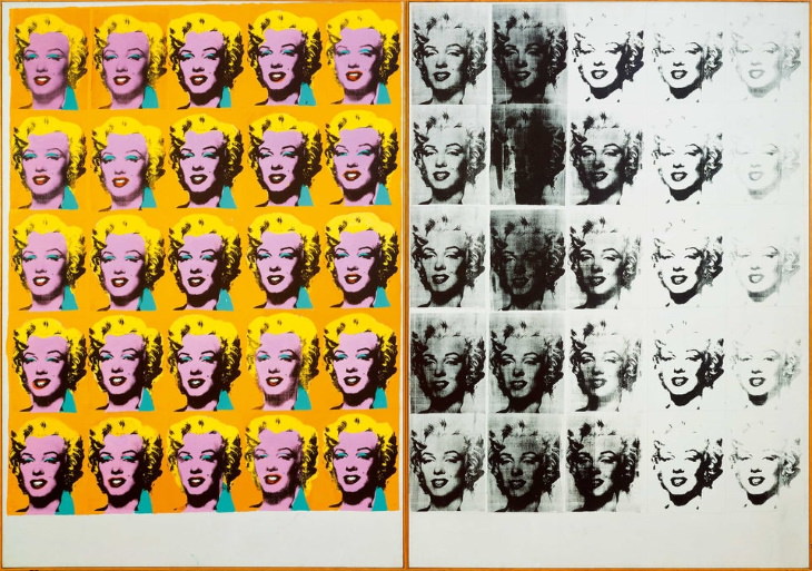 Great American Artists Marilyn Diptych (1962)