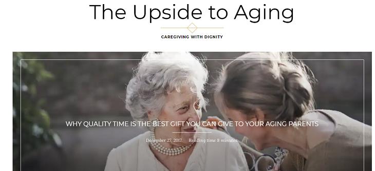 Blogs for Seniors, The Upside to Aging