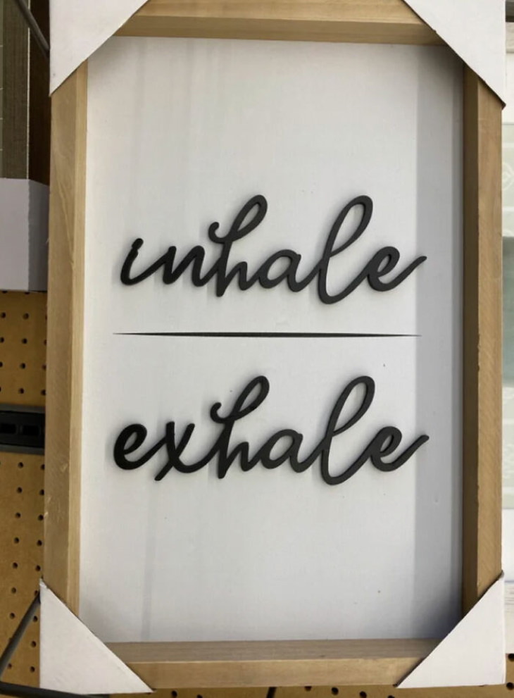 Spacing Fails "inhale" or "whale"