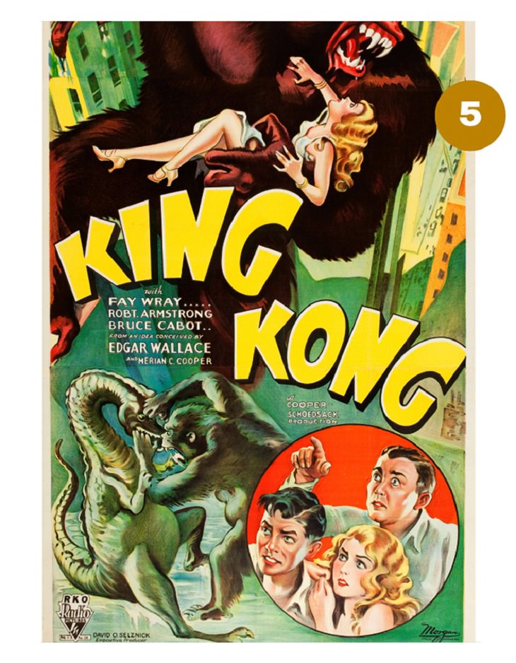 Most Expensive Film Posters, King Kong (1933) 