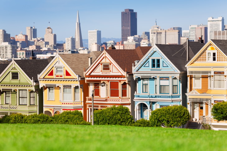 Victorian Architecture  The Painted Ladies