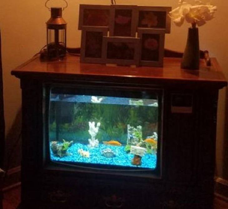 DIY Creations, old TV 