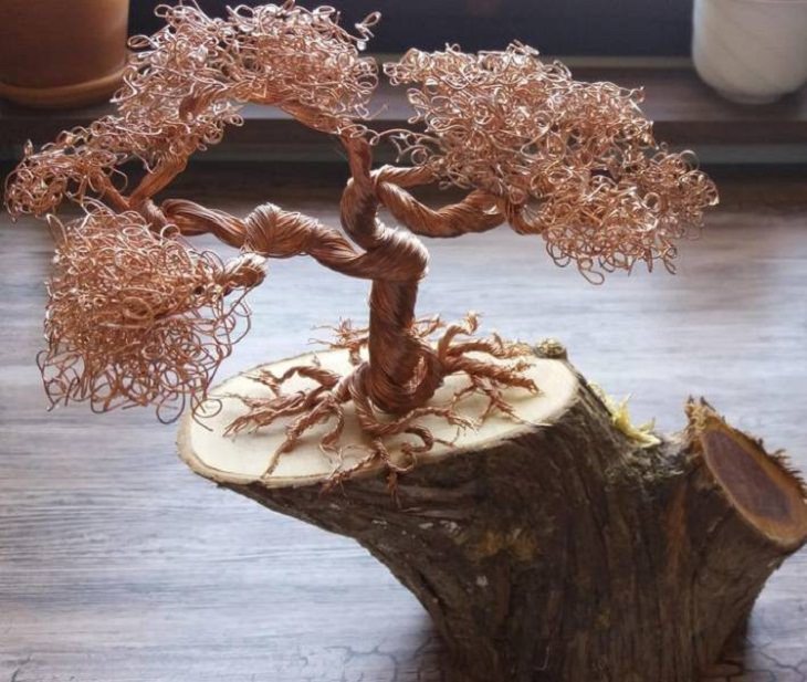 DIY Creations, bonsai tree 