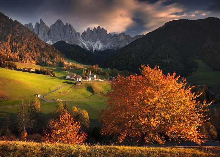 Beauty of the Alps, Odle, Dolomites