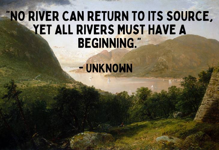 Native American Proverbs, river