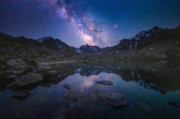 Kyrgyzstan by Albert Dros beautiful landscape at night