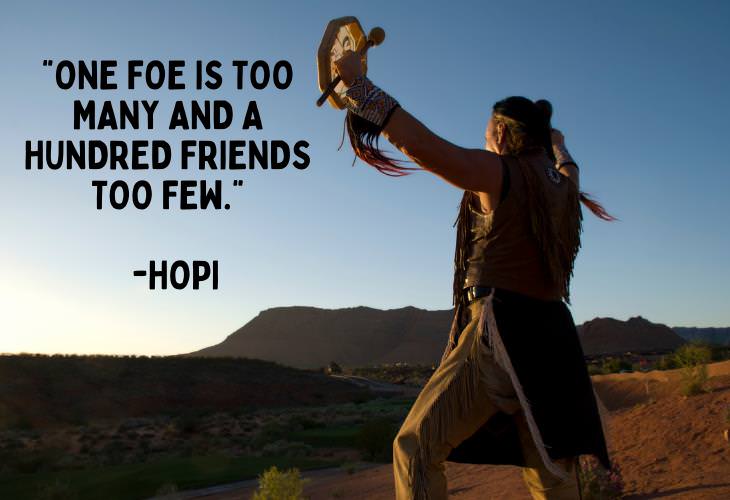 Native American Proverbs, friends
