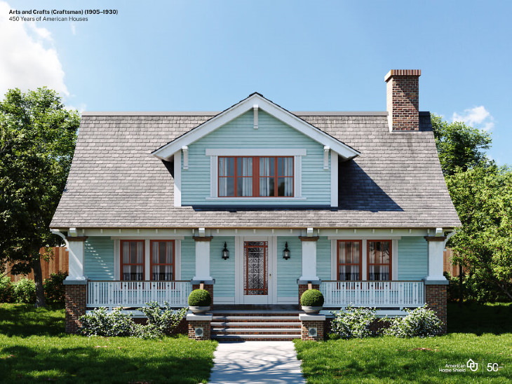History of the American Home Arts and Crafts Homes 