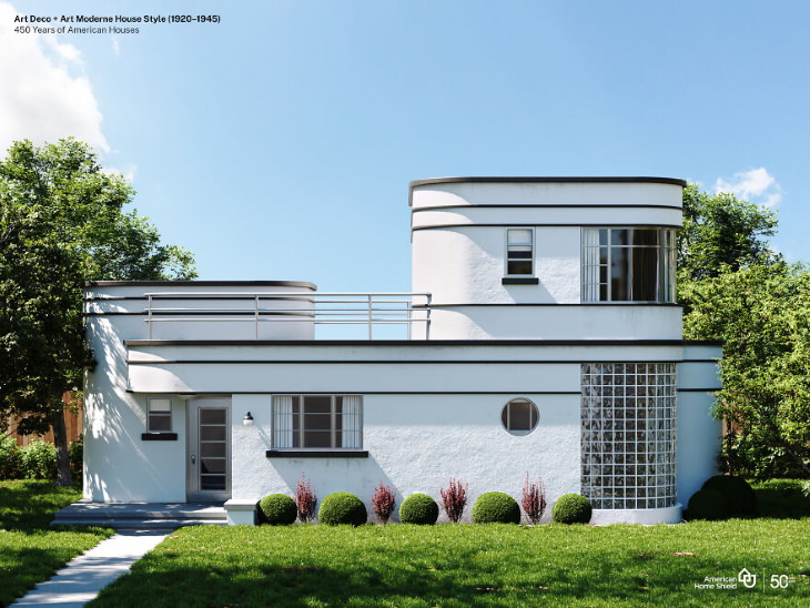 History of the American Home Art Deco Style