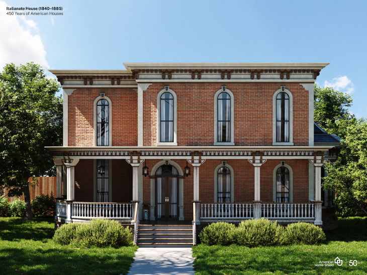 History of the American Home Italianate Style 