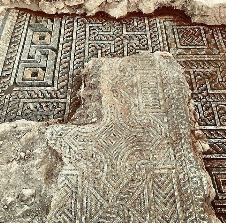 Unexpected Finds Roman mosaic