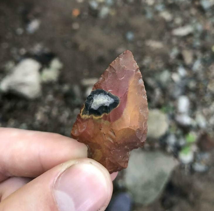Unexpected Finds arrowhead