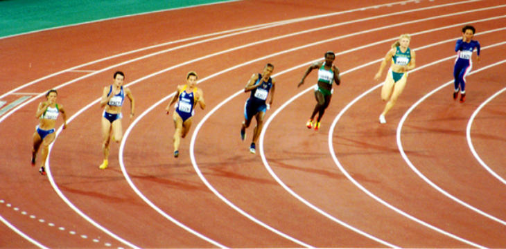 2000 Olympic female race 
