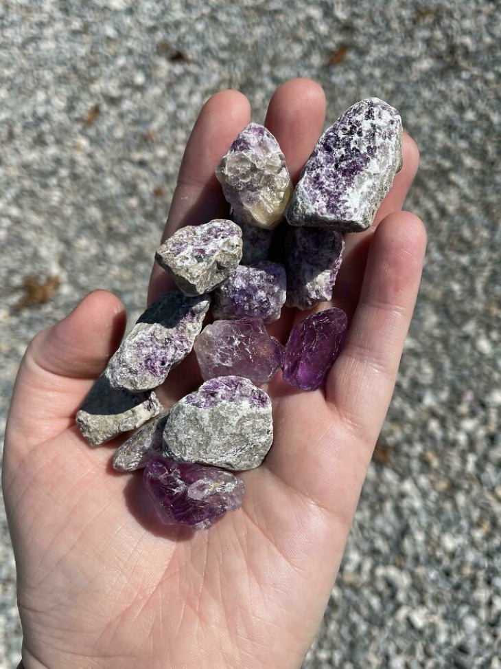 Unexpected Finds amethyst