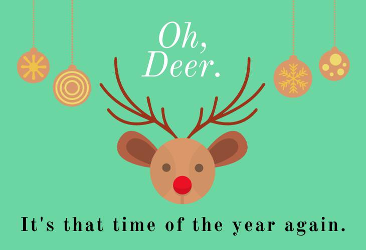 Christmas Jokes & Puns, deer