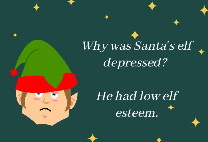 Christmas Jokes & Puns, elf