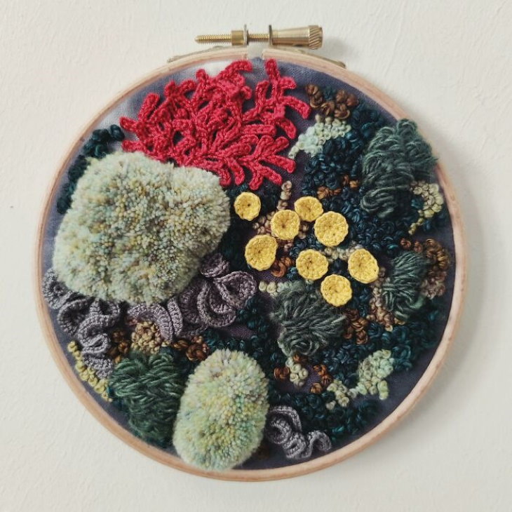 Embroideries corals