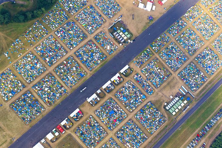 Aerial Views of Poland, Pol'and'rock Festival