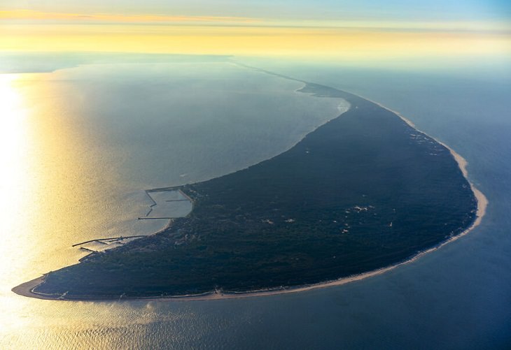 Aerial Views of Poland, Hel Peninsula
