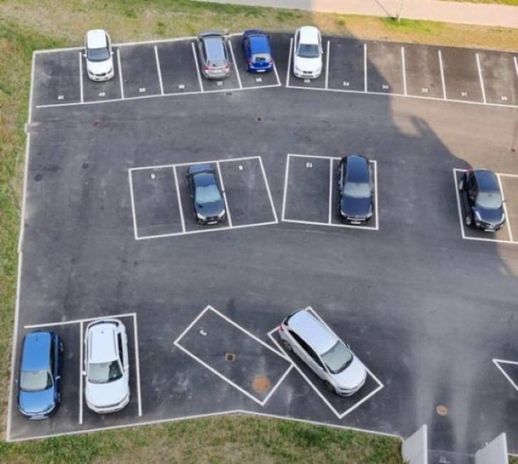design fails parking lot