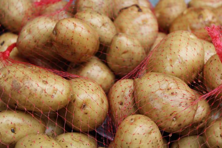 potato storage tips potatoes in netted bags