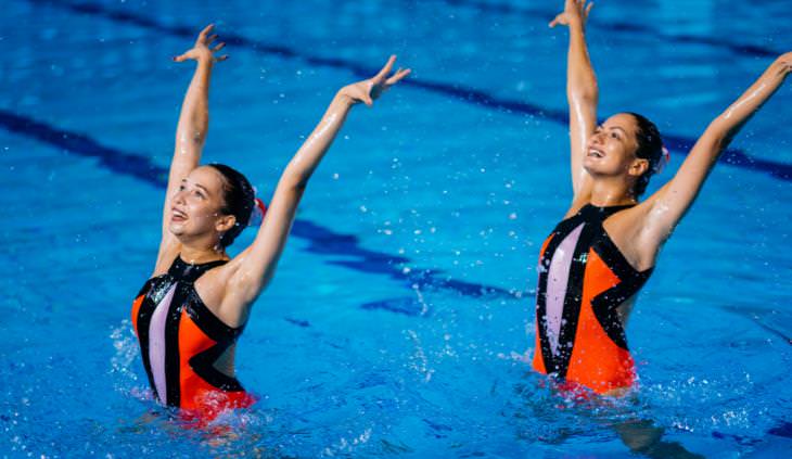 Olympic Solo Synchronized Swimming