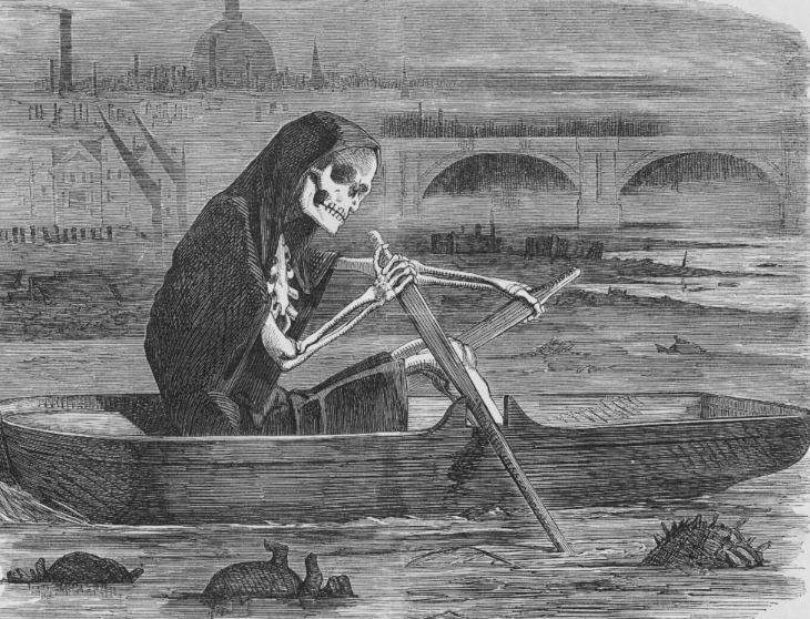 "The Silent Highwayman" (1858). Death rows on the Thames