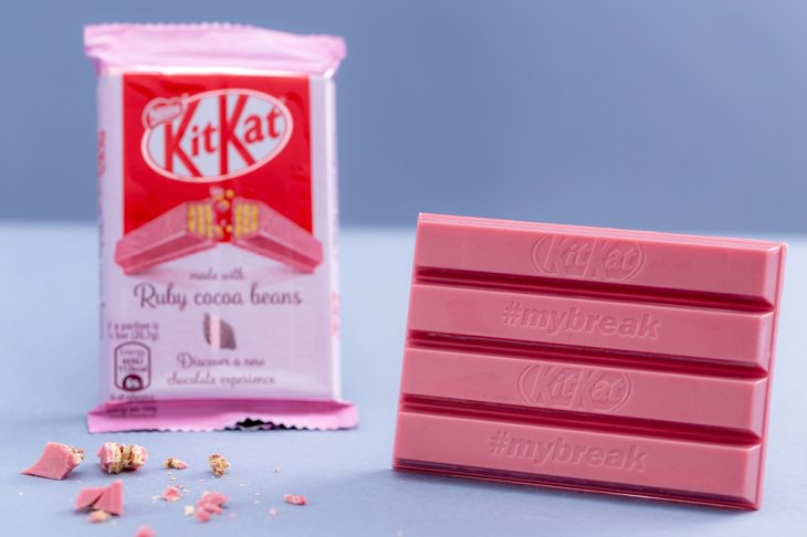 Ruby Chocolate, kit kat