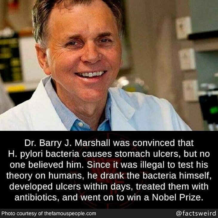 Uplifting Stories Dr. Barry J. Marshall