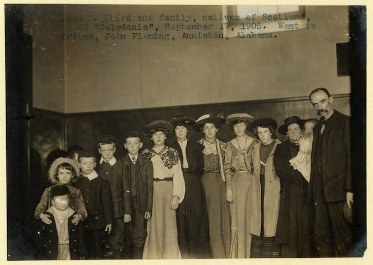 Portraits of Ellis Island Immigrants,  Scottish immigrants