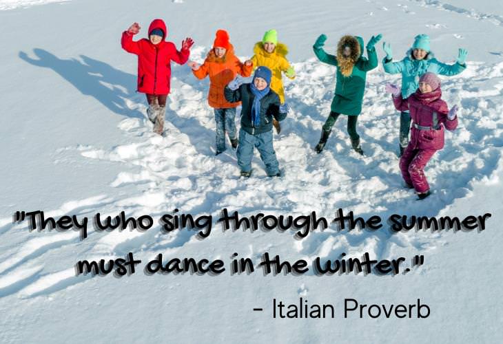 Beautiful Quotes About Winter, dance