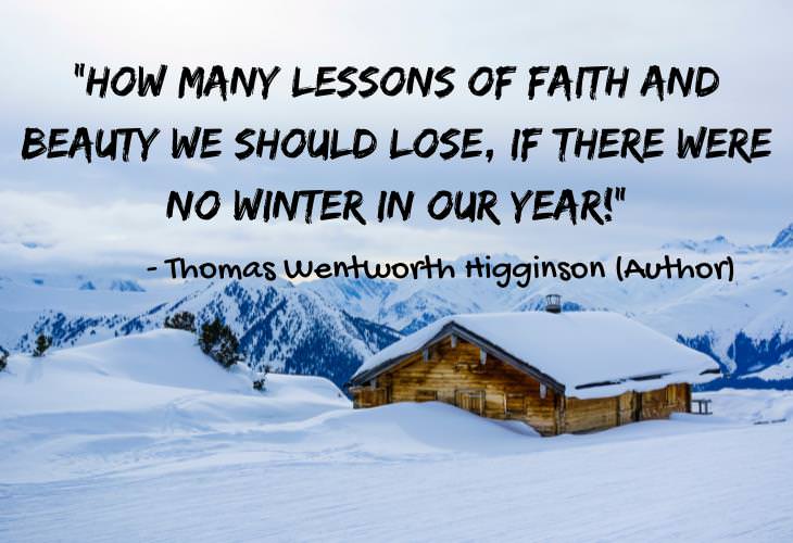 Beautiful Quotes About Winter, life lessons
