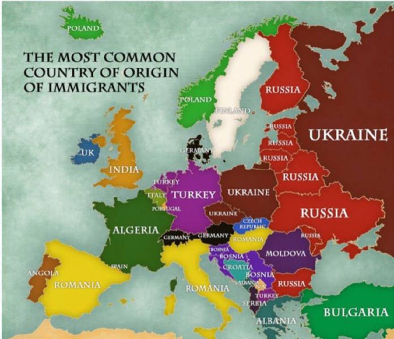 C most common. Страны Европы. Мигранты в Европе карта. Карта Европы со странами. Страны Европы по эмиграции.