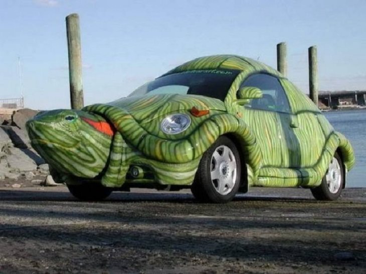 Weird Cars, turtle car